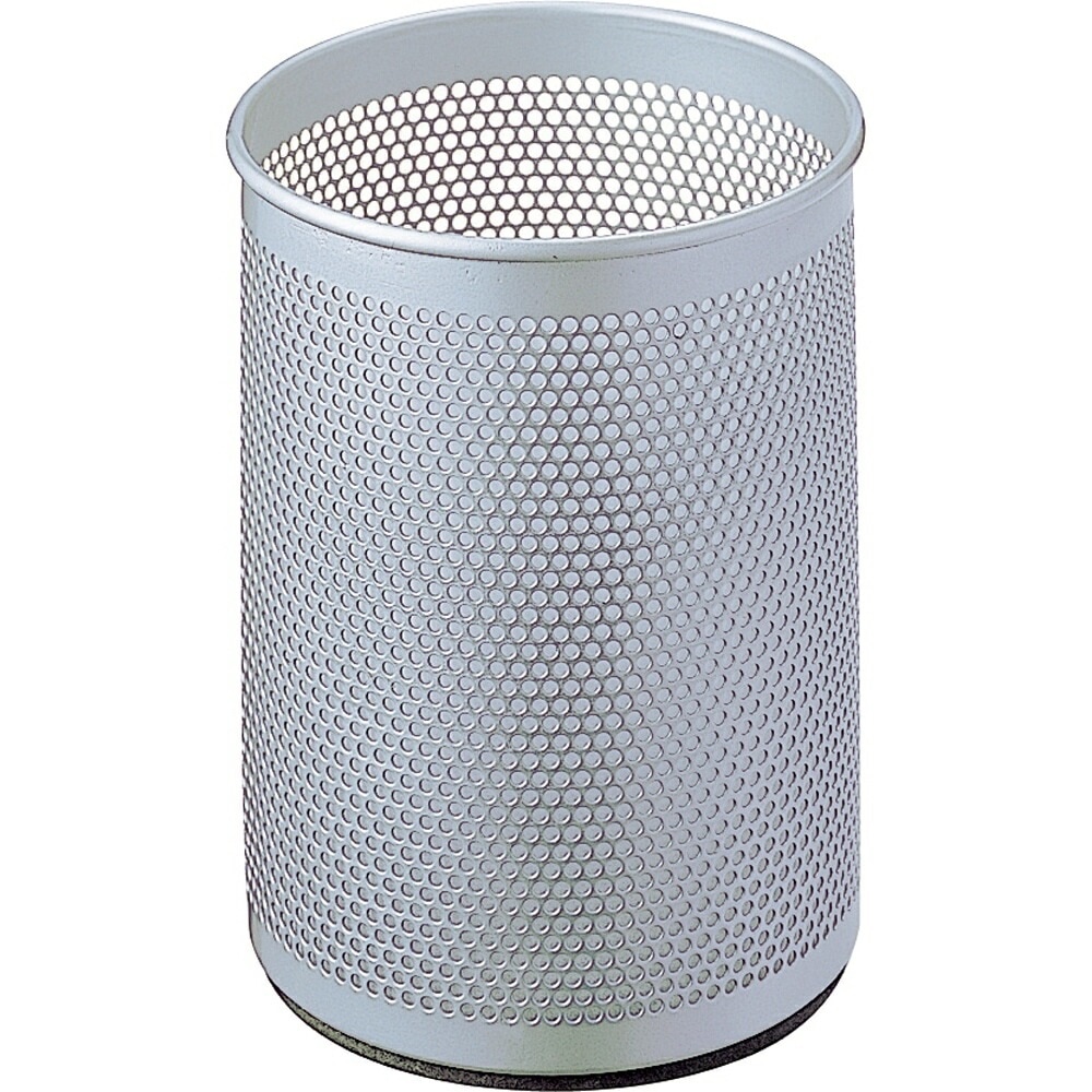 ナカバヤシ ペンスタンド／丸型／シルバ－メタリック PS-M1SM