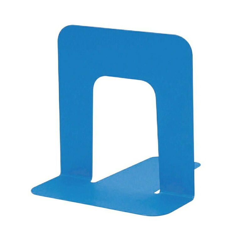 プラス(PLUS)ブックエンド 本立 Sサイズ ブルー BS-203　36-338