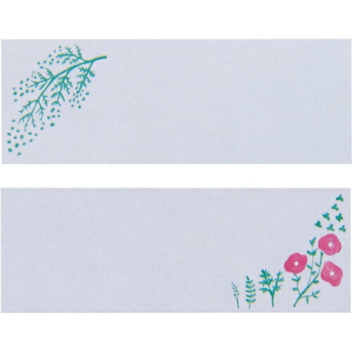 キングジム＜KING JIM＞便箋ふせん　Sサイズ　001　プランツ 3040-001　HITOTOKI（ヒトトキ）　5冊セット