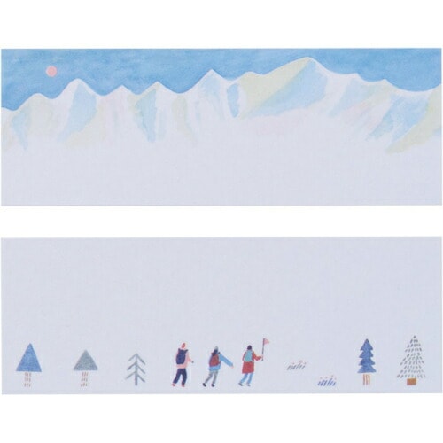 キングジム＜KING JIM＞便箋ふせん　Sサイズ　002　ヤマ 3040-002　HITOTOKI（ヒトトキ）　5冊セット