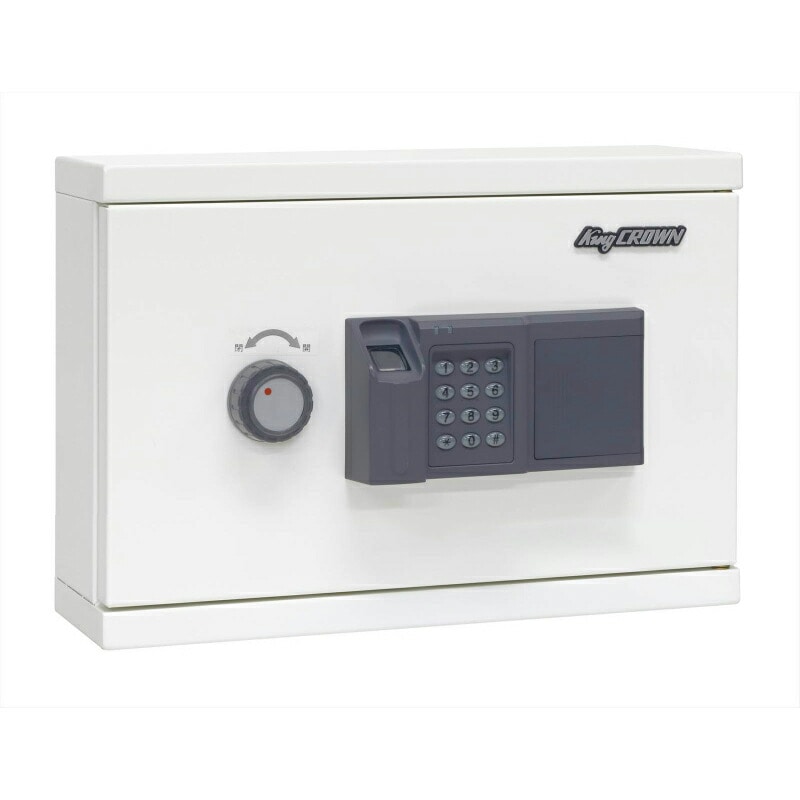 日本アイ・エス・ケイ キーボックス　10本用 KB-FPE-10　指紋錠+テンキー錠　非常開錠機能　　信頼の日本製 地震 災害 防災