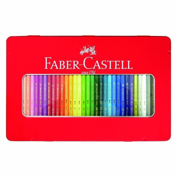 水彩色鉛筆 36色セット ファーバーカステル（FABER-CASTELL） TFC-WCP/36C