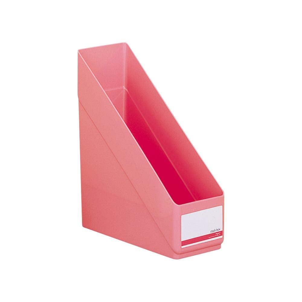 LIHIT LAB.＜リヒトラブ＞リクエスト スタックボックス A4 縦型 赤色