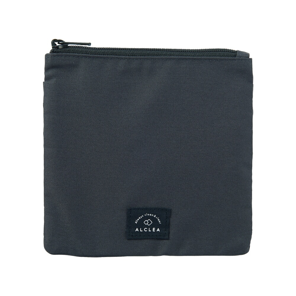 LIHIT LAB (リヒトラブ) ALCLEA マスク&ポーチ チャコールグレー チャコールグレー ※マスクスタンド付き A7930-27