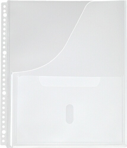 キングジム＜KING JIM＞　スキットマン　取扱説明書ファイル用ポケット（３０穴）　2630P