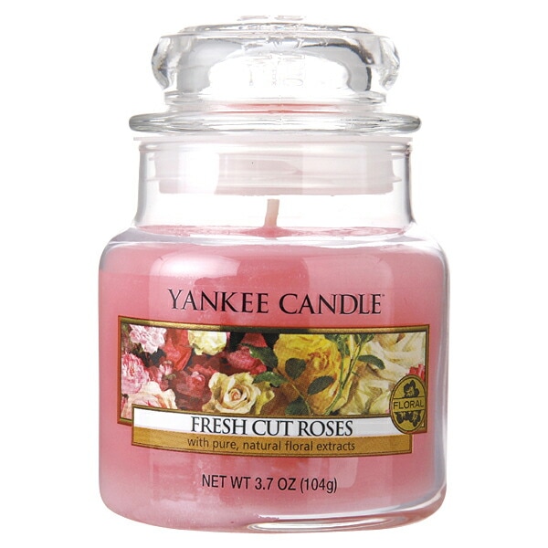 YANKEE CANDLE ジャーＳ フレッシュカットローズ カメヤマキャンドルハウス YK0030503