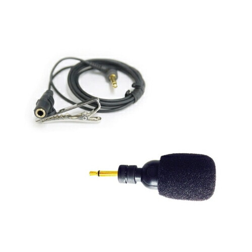 キングジム＜KING JIM＞ハッキリ聴こえる音声ガイド　KNC20S、KNC10S用　単一指向マイク&タイピンクリップ付コード GA-500MIC　エムケー電子