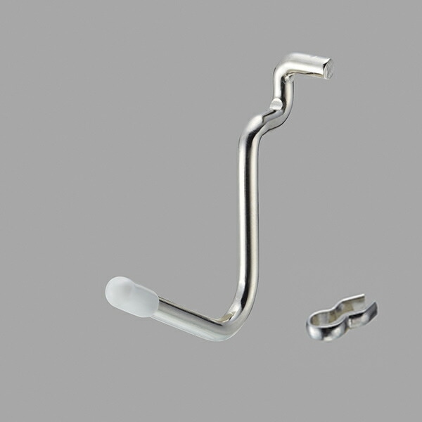 光＜hikari＞ パンチングボード用L型フックキャップ白1P4入 PBLF-52