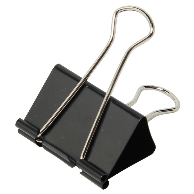 プラス(PLUS) クリップ ダブルクリップ 超特大 51型 10個入 120枚とじ