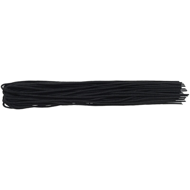 プラス(PLUS)つづりひも ウルシ先 45cm 20本入 黒 TF-020E　36-001