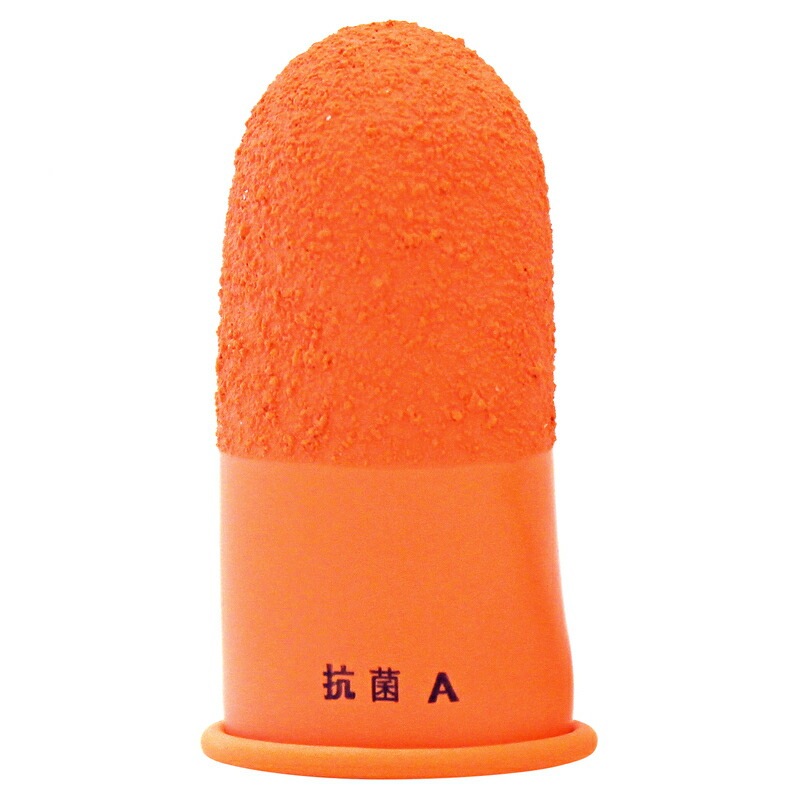 プラス(PLUS) 指サック A 大サイズ 50個入 オレンジ KM-203H 35-964