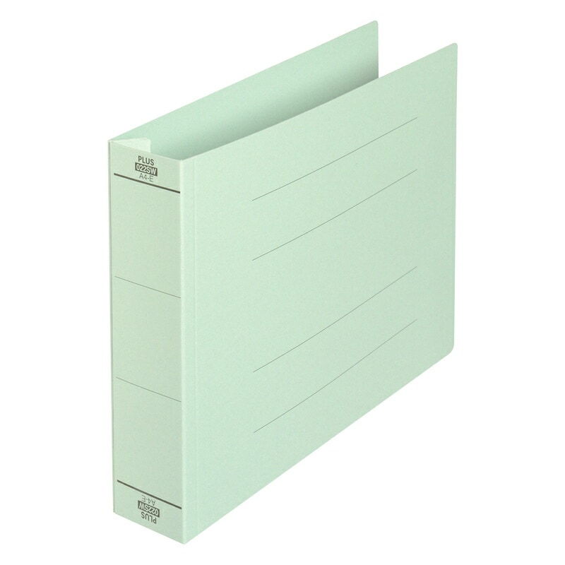 プラス(PLUS) フラットファイル 厚とじ A4-E 500枚とじ ブルー NO.022SW 87-995