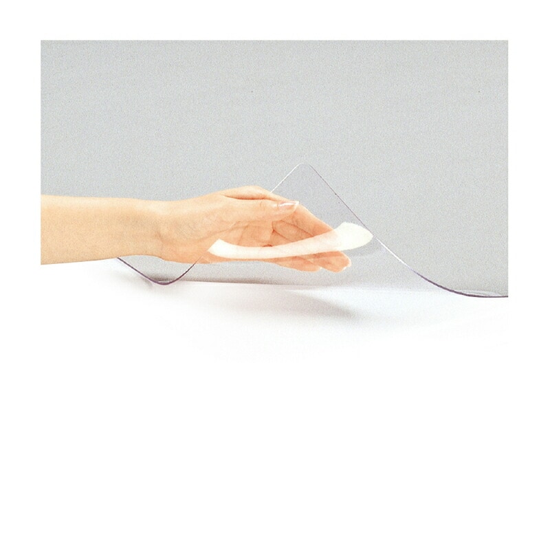 プラス(PLUS) デスクマット 片面無移行デスクマット 塩ビ クリアータイプ DM-107C 40-945