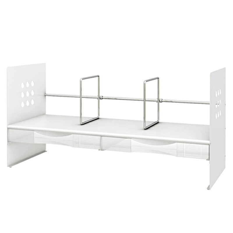 プラス(PLUS)ブックスタンド 本立 ホワイト H型 BS-650HC89-265