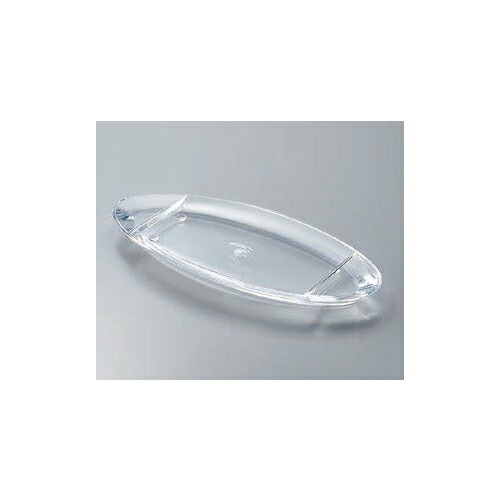 光＜hikari＞ 楕円型トレイ　クリア K-951C