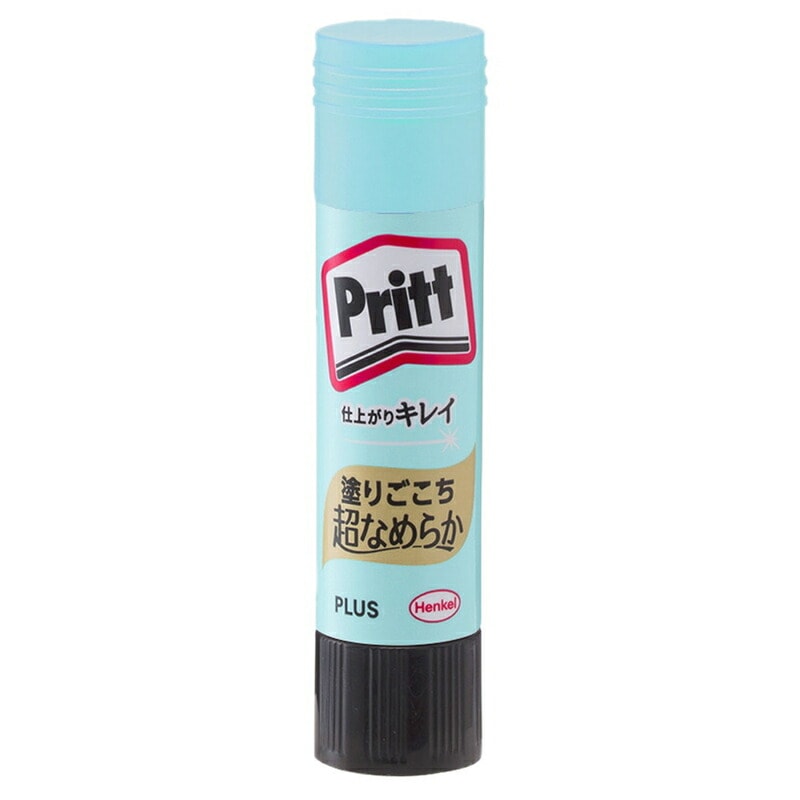 プラス(PLUS) スティックのり Pritt（プリット） スムーズプリット レギュラー 10g NS-721-1P セリースパック入り 29-715