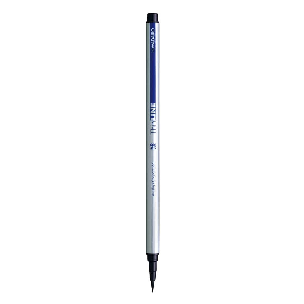 あかしや　筆ペン　極細毛筆「彩」（SAI）ThinLINE　檜皮色 TL300-5