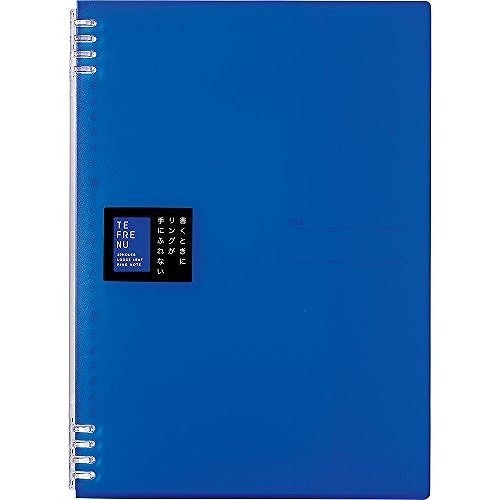 キングジム＜KING JIM＞リングノート テフレーヌ「TEFURENU」 A4　青　9856TTEアオ