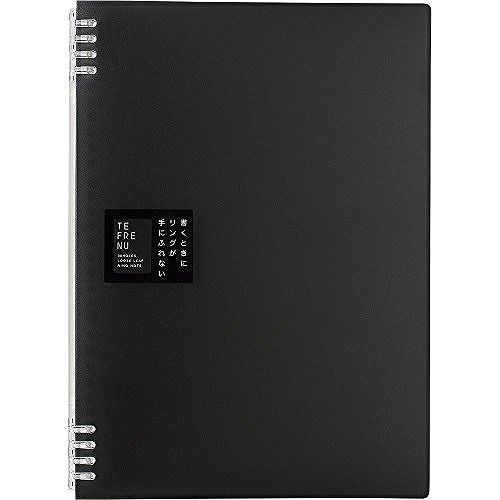 キングジム＜KING JIM＞リングノート テフレーヌ「TEFURENU」 A4　黒　9856TTEクロ