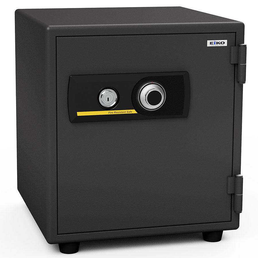 【開梱設置無料】エーコー 家庭用小型耐火金庫 STANDARD BES-25 (ダイヤル＆シリンダー式) A4ファイル 1時間耐火 34.7L 「EIKO」 50kg 地震 災害 防災