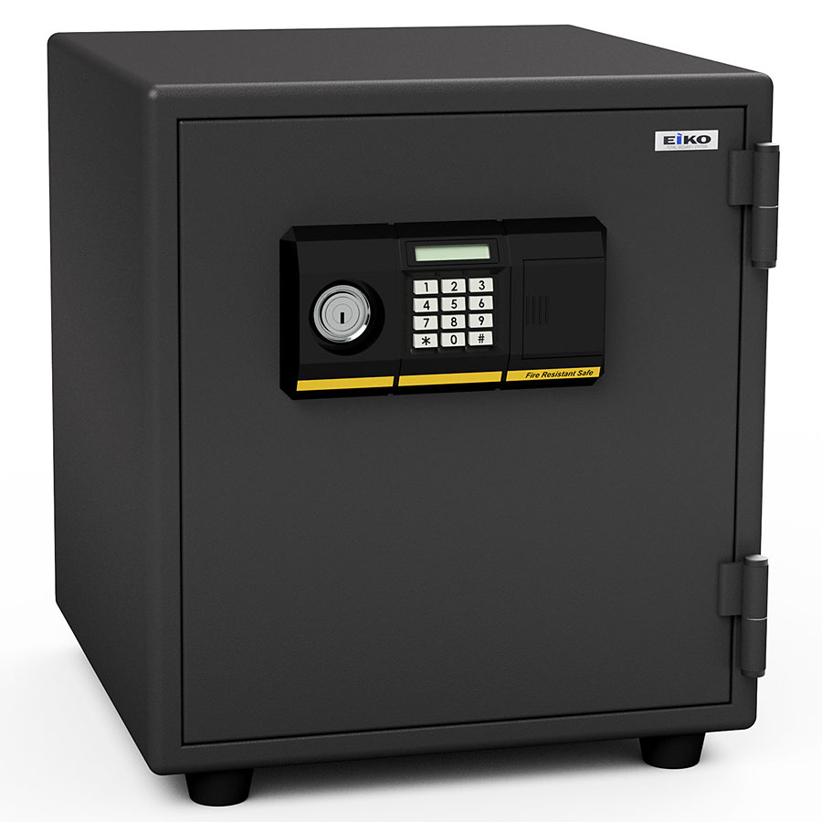 【開梱設置無料】エーコー 家庭用小型耐火金庫 STANDARD BES-25PK テンキー シリンダー式 A4ファイル 1時間耐火 34.7L EIKO 50kg 地震 災害 防災