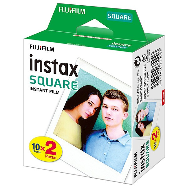 FUJIFILM＜富士フイルム＞ スクエアフィルム instax SQUARE 2パック INSTAX SQUARE WW2