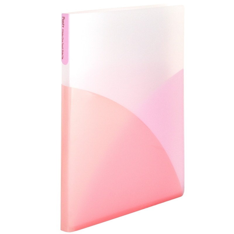 プラス (PLUS) ファイル A4 Pasty パスティ 2穴ワンタッチスライド