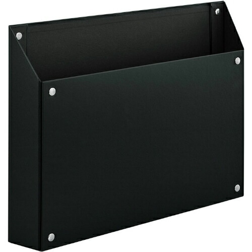 キングジム＜KING JIM＞マグネット付き収納ケース 「マグケース」（ヨコ） クロ 4785クロ A4サイズ対応