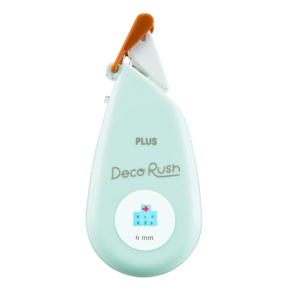 プラス(PLUS) デコレーション テープ デコラッシュ 6mm 病院 51880