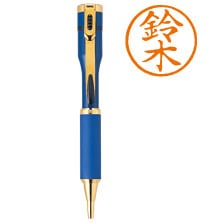 シャチハタ　ネームペンキャプレスＳ　青　TKS-BUS3MO