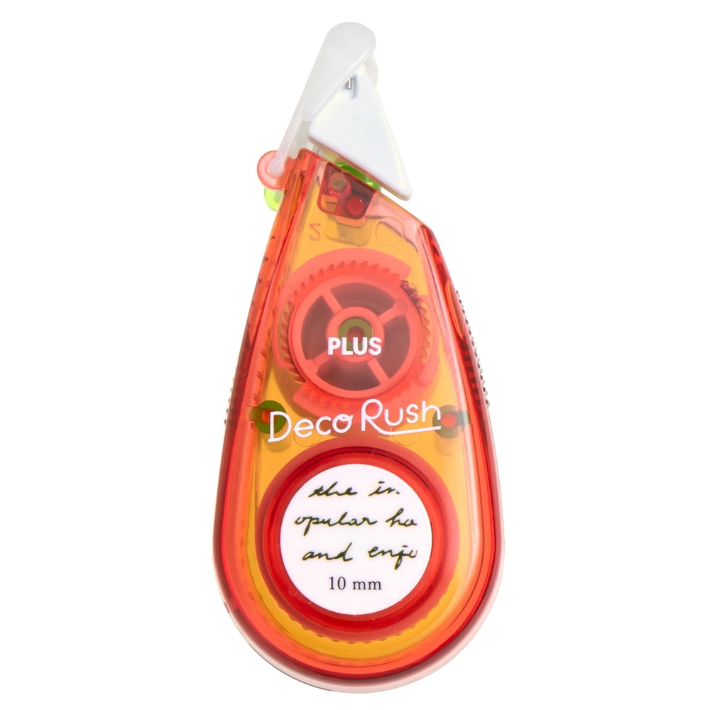 プラス PLUS デコレーションテープ デコラッシュ 太幅タイプ 英字 DC-080-3