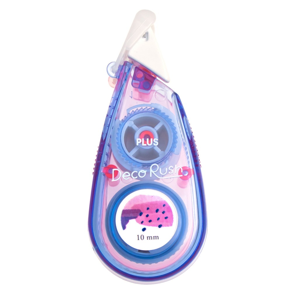 プラス PLUS デコレーションテープ デコラッシュ 太幅タイプ ふんわりコラージュ DC-080-5