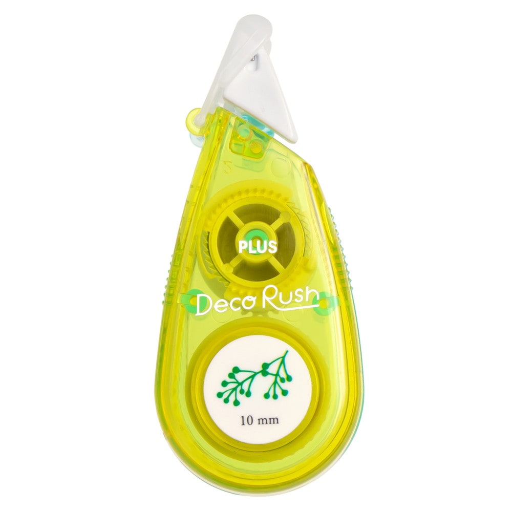 プラス PLUS デコレーションテープ デコラッシュ 太幅タイプ リーフ DC-080-7