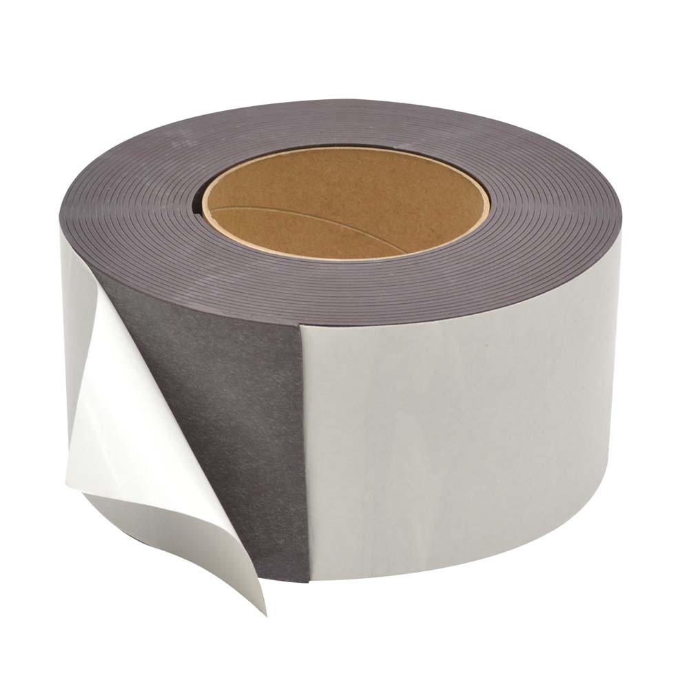 マグエックス マグネットロール 粘着付 100幅 2mm厚 10m巻 MSWFGR-2-100-10