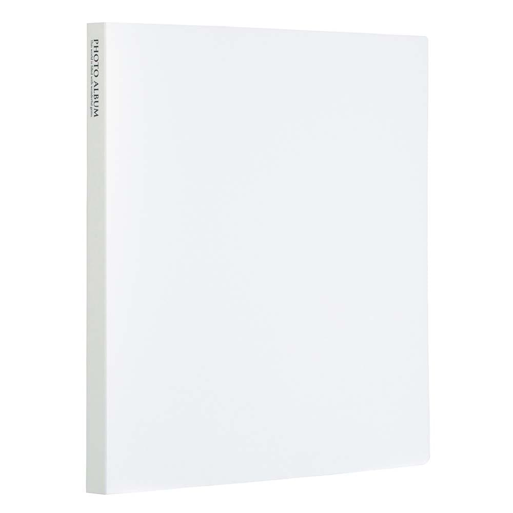 セキセイ sekisei フォトアルバム 高透明 Lサイズ 240枚 ホワイト KP-126-70