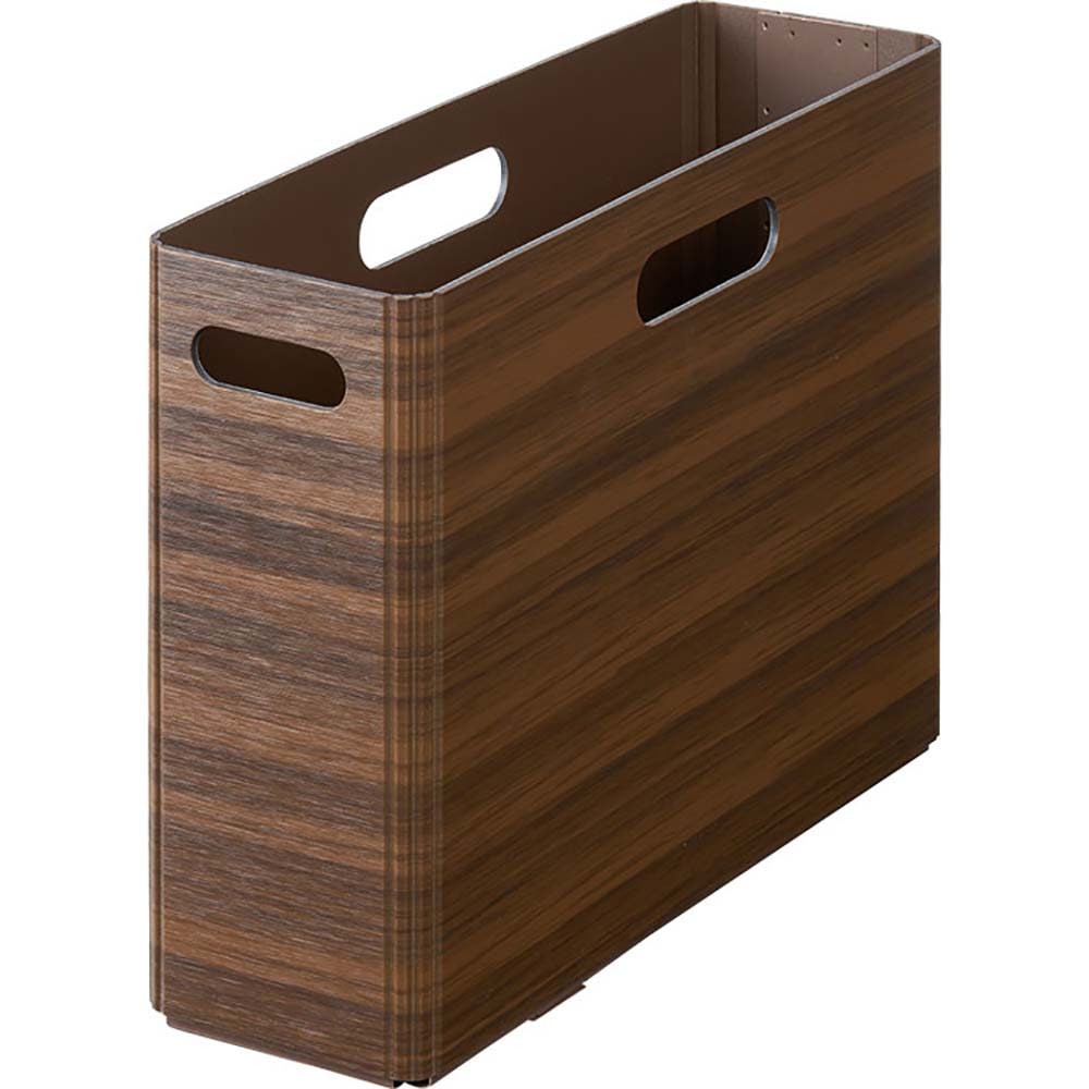 キングジム KING JIM キ－ニ ボックスファイル ブラウン A4ヨコサイズ KW4033フラ