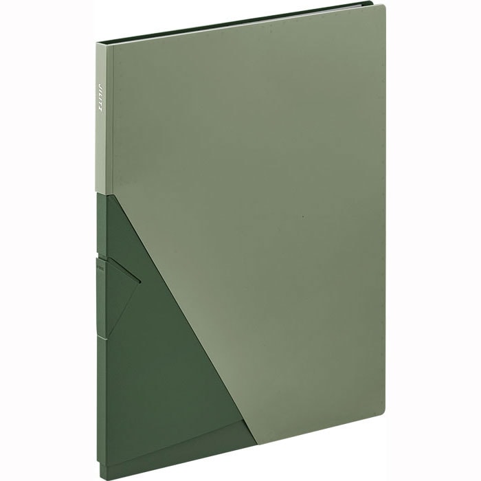 キングジム＜KING JIM＞ ジリッツ(JILITZ) クリアーファイル A4タテ型 10ポケット ミドリ 8832Hミト