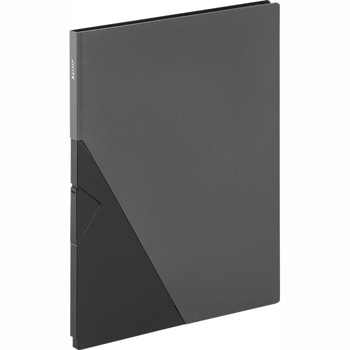 キングジム＜KING JIM＞ ジリッツ(JILITZ) クリアーファイル A4タテ型 10ポケット クロ 8832Hクロ