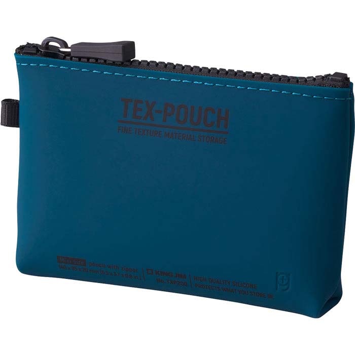 キングジム KINGJIM TEX－POUCH MINI ネイビー TXP200ネイ