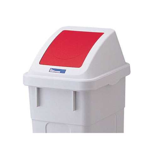 リス 分類ボックス 30L フタ プッシュ レッド GGYC616 189975