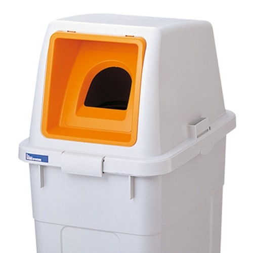 リス 分類ボックス 70L フタ ビンカン オレンジ GGYC682 189952