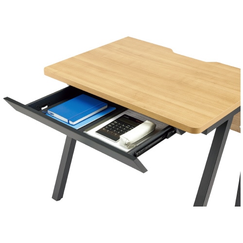 アールエフヤマカワ 引出 RFILD-DRBKブラック I SHAPEDデスク用 127884