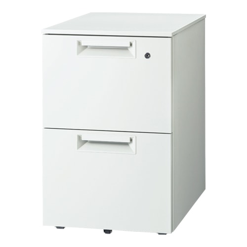 プラス キャビネット2段 JS-046SC-A2 W4 ホワイト 740139 | 全商品