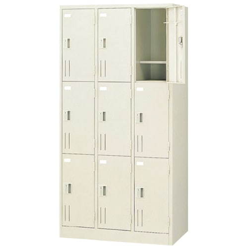 ジョインテックス 多人数ロッカー SV-G9A 9人用錠付 504530 | 全商品