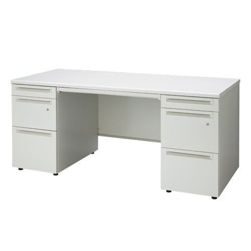 プラス 両袖机 UJ-167D-33 WS/W4 W1600 868740 | 全商品,家具