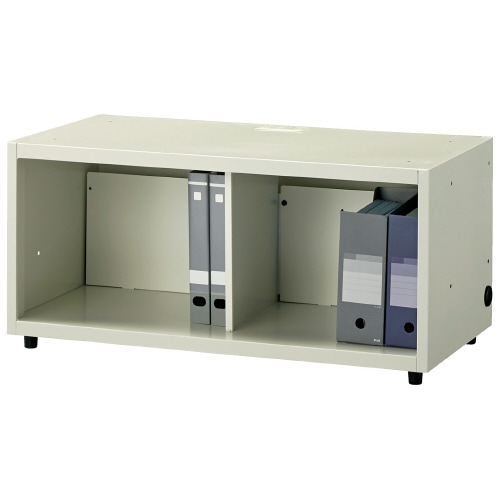ワンルーム用ロッカー ジョインテックス Pロッカーオープン配線口付1段 JPL-D1B WH 754418