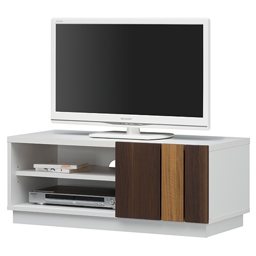 白井産業 テレビ台 ティレスタ TL1-3590SDWH 889463