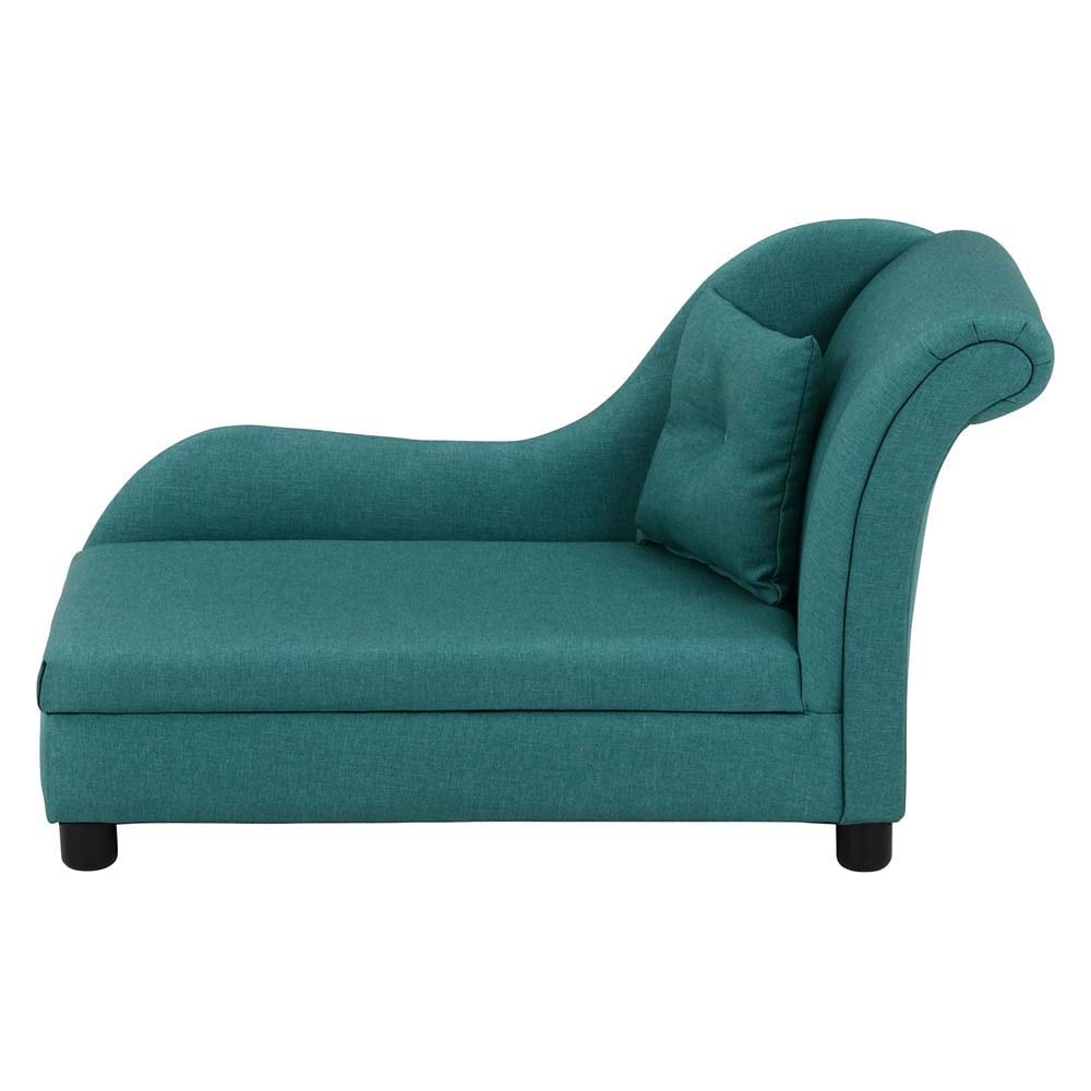 不二貿易 ペットカウチソファ(クッション付き) グリーン 45230 | 全