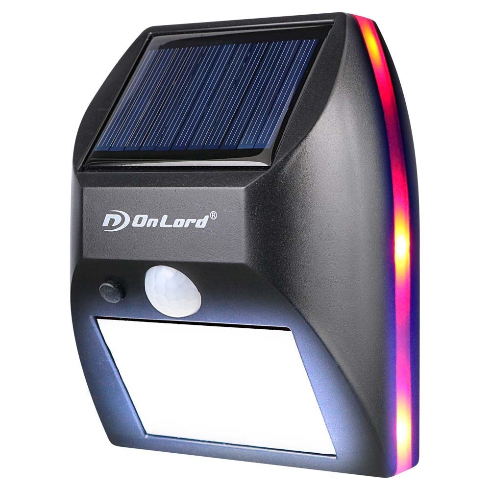 オンスクエア ソーラー充電式 センサーフラッシュライト OL-306B