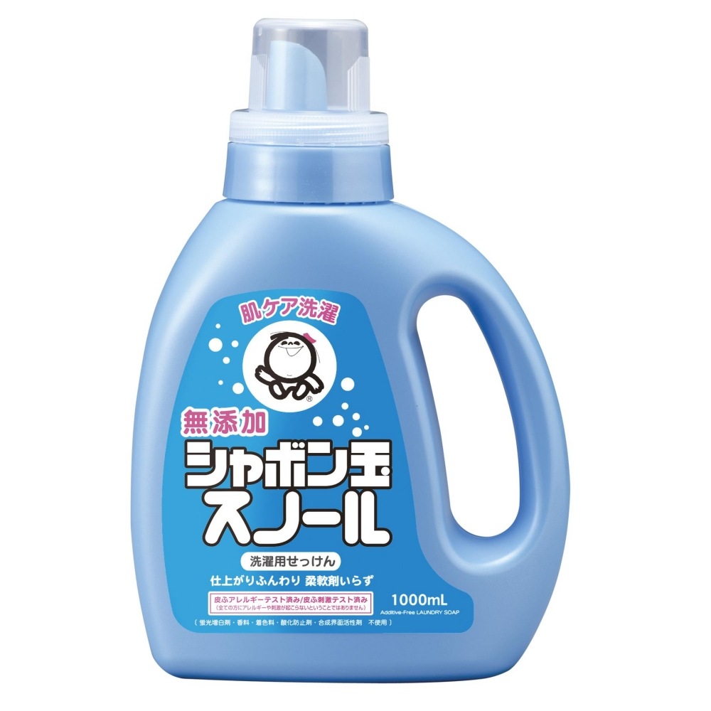 シャボン玉せっけん 洗濯用 シャボン玉スノール 1,000ml 1615